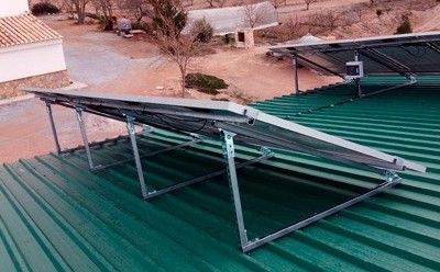 Solar Ecoenergy estructura soporte módulos